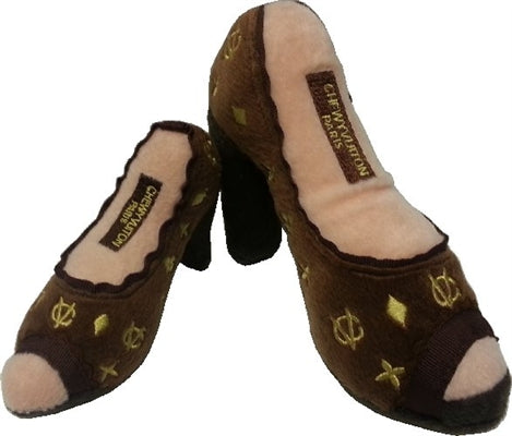Chewy Vuiton Shoe - Plush Dog Chew Toy