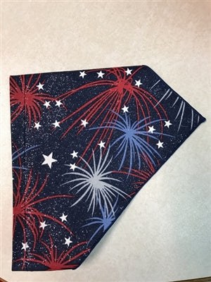 Fireworks Dog Bandana