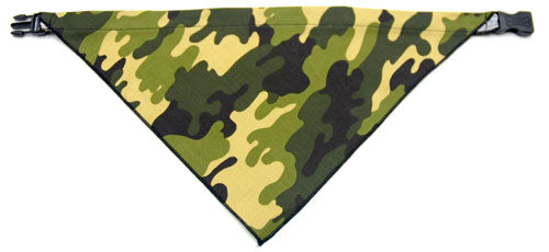 Green Camo Dog Bandana