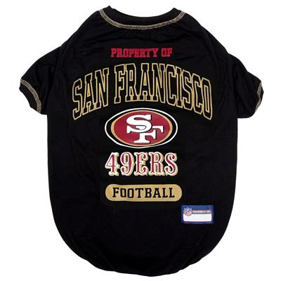 San Francisco 49ers Dog Tee Shirt, Cat 49er Tee Shirt, Pet Sport Clothes