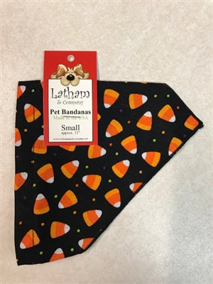 Halloween Candy Corn Dog Bandana