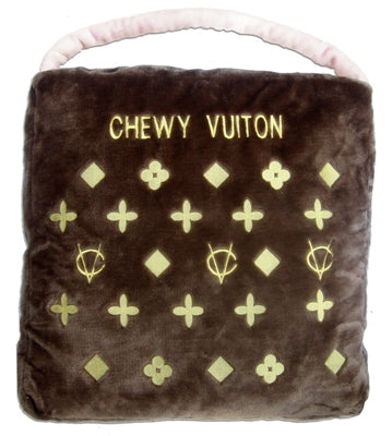 Brown Chewy Vuiton Dog Bed, Brown Chewy Vuiton Cat Bed