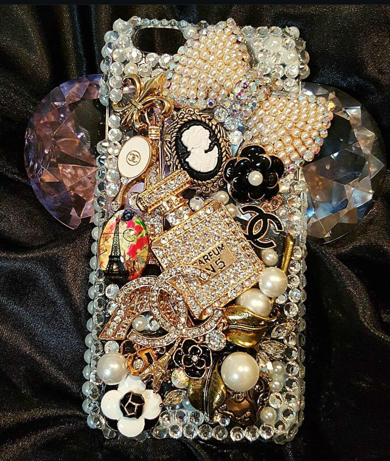 Custom Case with Swarovski Crystals