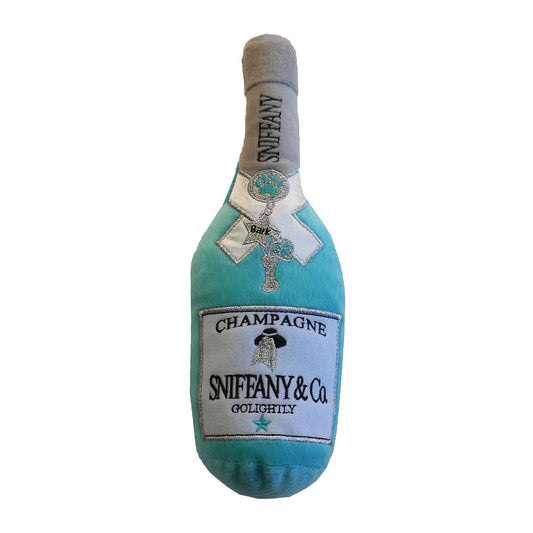 Sniffany & Co. Champagne Plush Dog Toy