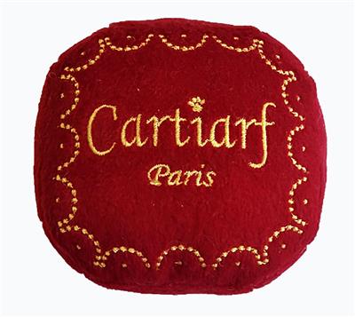 Cartiarf Gift Box Plush Dog Chew Toy