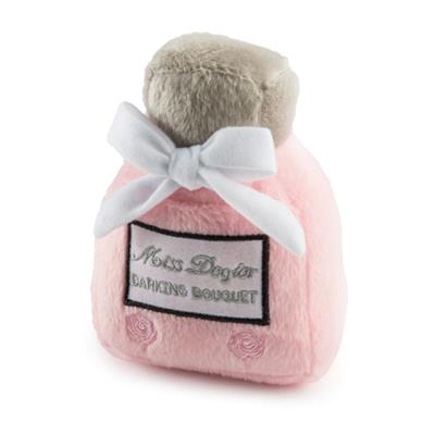 Miss Dogior Perfume Bottle Plush Dog Chew Toy