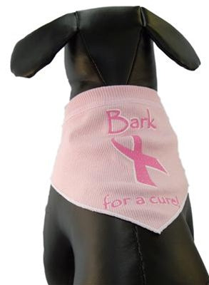 Bark For A Cure Dog Bandana
