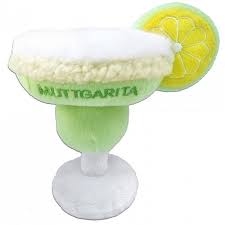 Muttgarita Drink Plush Dog Toy